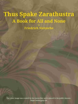 cover image for Thus Spake Zarathustra