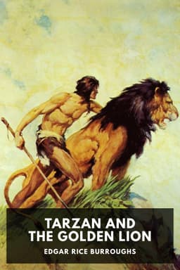 cover image for Tarzan and the Golden Lion